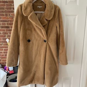 Faux fur jacket